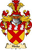 English Coat of Arms (v.23) for the family Hinks or Hincks