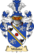 English Coat of Arms (v.23) for the family Webster I