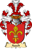 v.23 Coat of Family Arms from Germany for Asselt