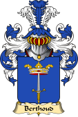 French Family Coat of Arms (v.23) for Berthoud