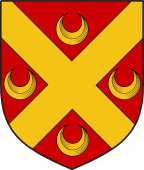 Scottish Family Shield for Kinnaird