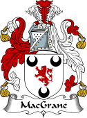 Irish Coat of Arms for MacGrane or MacGrann