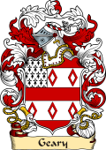 English or Welsh Family Coat of Arms (v.23) for Geary (Surrey)