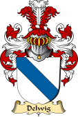 v.23 Coat of Family Arms from Germany for Delwig