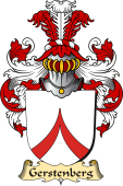 v.23 Coat of Family Arms from Germany for Gerstenberg