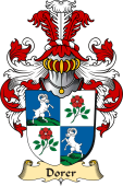 v.23 Coat of Family Arms from Germany for Dorer