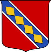 Italian Family Shield for Fagnani