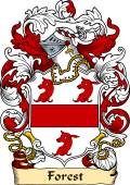 English or Welsh Family Coat of Arms (v.23) for Forest (Morbone, Huntingdonshire)