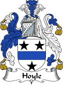 Irish Coat of Arms for Hoyle or MacIlhoyle