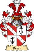 v.23 Coat of Family Arms from Germany for Dreer