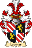 v.23 Coat of Family Arms from Germany for Leistner