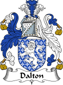 English Coat of Arms for the family Dalton