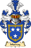 Scottish Family Coat of Arms (v.23) for Murray or Moray