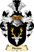 English Coat of Arms (v.23) for the family Horton