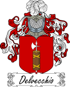 Araldica Italiana Coat of arms used by the Italian family Delvecchio