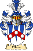 Scottish Family Coat of Arms (v.23) for Pillans