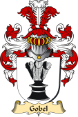 v.23 Coat of Family Arms from Germany for Gobel