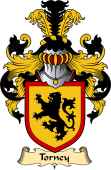 English Coat of Arms (v.23) for the family Torney