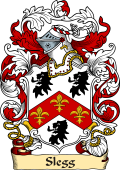 English or Welsh Family Coat of Arms (v.23) for Slegg (Cambridgeshire)