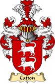 English Coat of Arms (v.23) for the family Catton