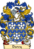 English or Welsh Family Coat of Arms (v.23) for Darcy