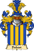 French Family Coat of Arms (v.23) for Dubost