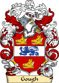 English or Welsh Family Coat of Arms (v.23) for Gough