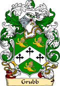 English or Welsh Family Coat of Arms (v.23) for Grubb (Wiltshire)