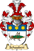 v.23 Coat of Family Arms from Germany for Schaubert