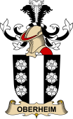 Republic of Austria Coat of Arms for Oberheim