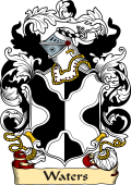 English or Welsh Family Coat of Arms (v.23) for Waters (Shropshire)
