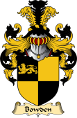 English Coat of Arms (v.23) for the family Bowden