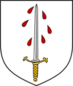 Irish Family Shield for O'Davoren (Clare)