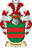 v.23 Coat of Family Arms from Germany for Parpart