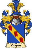 French Family Coat of Arms (v.23) for Chapon
