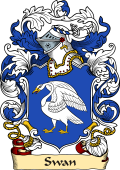 English or Welsh Family Coat of Arms (v.23) for Swan (Kent)