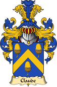 French Family Coat of Arms (v.23) for Claude