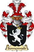 v.23 Coat of Family Arms from Germany for Sonnenwald