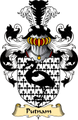 English Coat of Arms (v.23) for the family Putnam II
