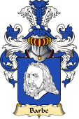 French Family Coat of Arms (v.23) for Barbe