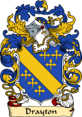 English or Welsh Family Coat of Arms (v.23) for Drayton