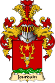 French Family Coat of Arms (v.23) for Jourdain II