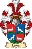 v.23 Coat of Family Arms from Germany for Lentz