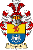 v.23 Coat of Family Arms from Germany for Diepholz