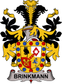 Swedish Coat of Arms for Brinkmann
