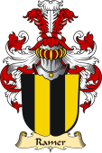 v.23 Coat of Family Arms from Germany for Ramer