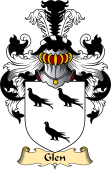 English Coat of Arms (v.23) for the family Glen