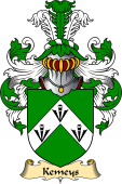 Welsh Family Coat of Arms (v.23) for Kemeys (of Montgomeryshire)