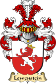 v.23 Coat of Family Arms from Germany for Lewenstein