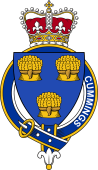 Families of Britain Coat of Arms Badge for: Cummings (Scotland)